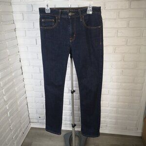 American Eagle Slim Straight Men's Size 32/32 Dark Wash Extreme Flex Blue Jeans